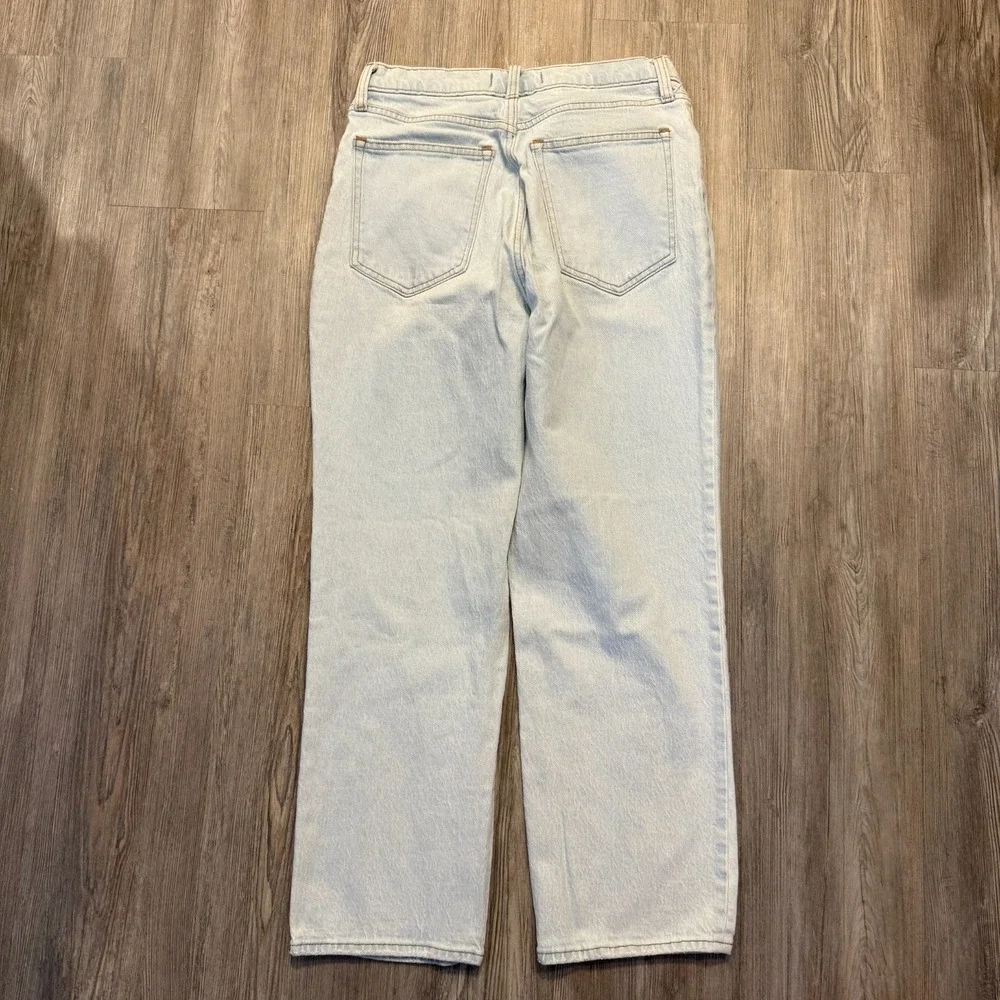 Abercrombie & Fitch Womens 30/10 XS‎ 90's Straight Ultra High Light Wash Jeans